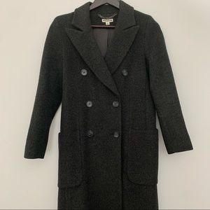 Whistles Grey Long Coat UK 4 / EU 34